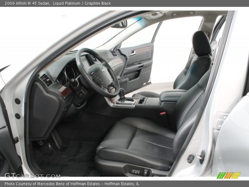  2009 M 45 Sedan Graphite Black Interior