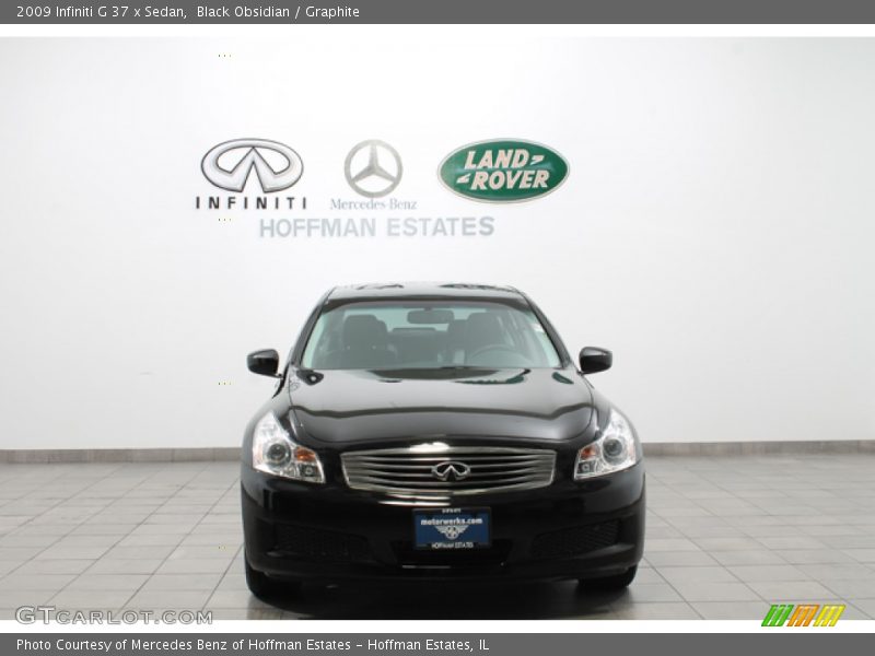 Black Obsidian / Graphite 2009 Infiniti G 37 x Sedan