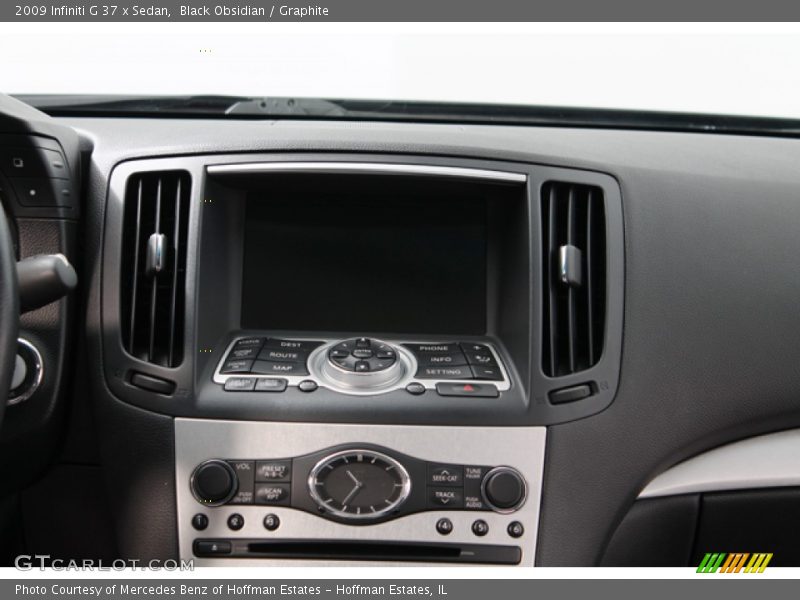Black Obsidian / Graphite 2009 Infiniti G 37 x Sedan