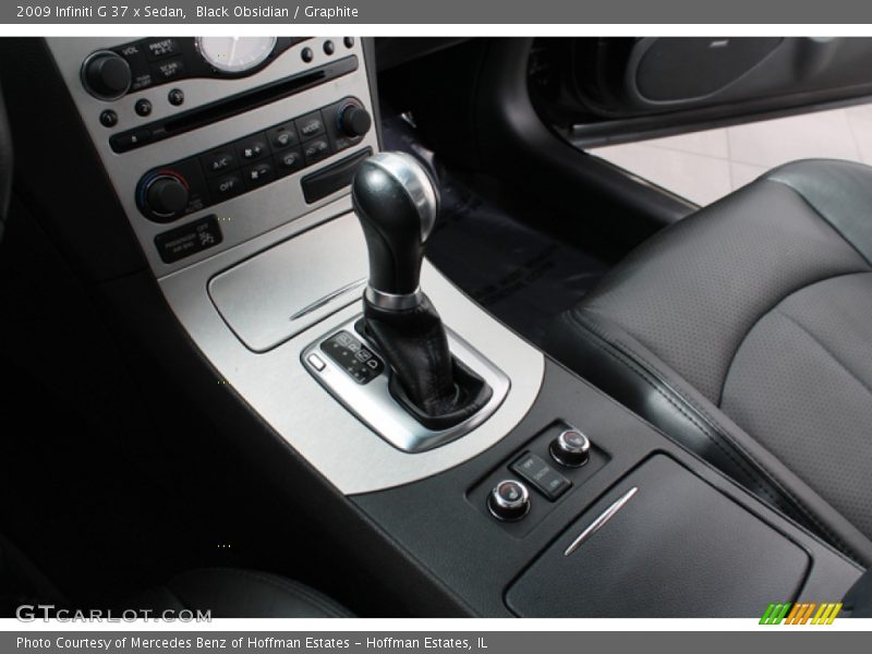 Black Obsidian / Graphite 2009 Infiniti G 37 x Sedan