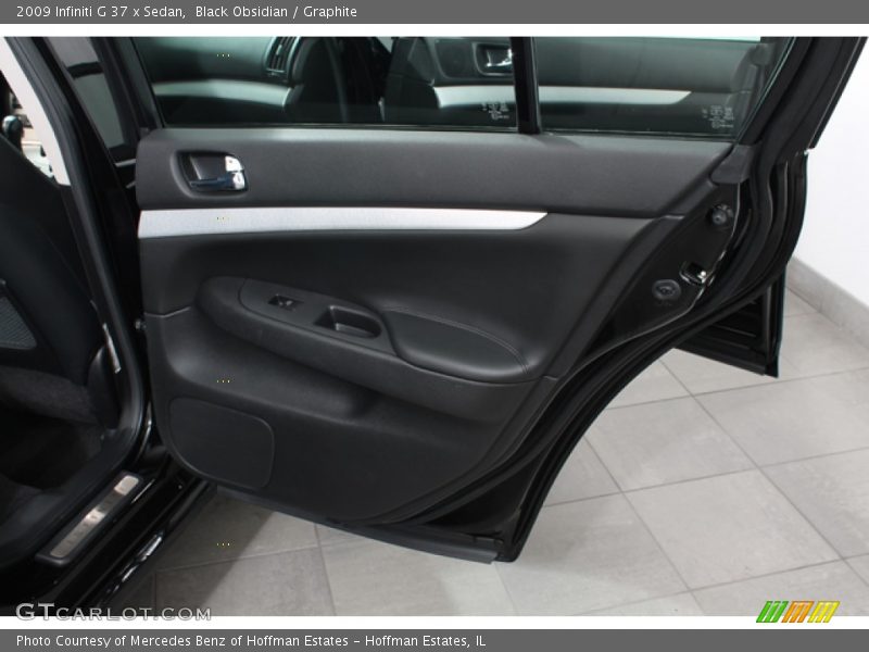Black Obsidian / Graphite 2009 Infiniti G 37 x Sedan