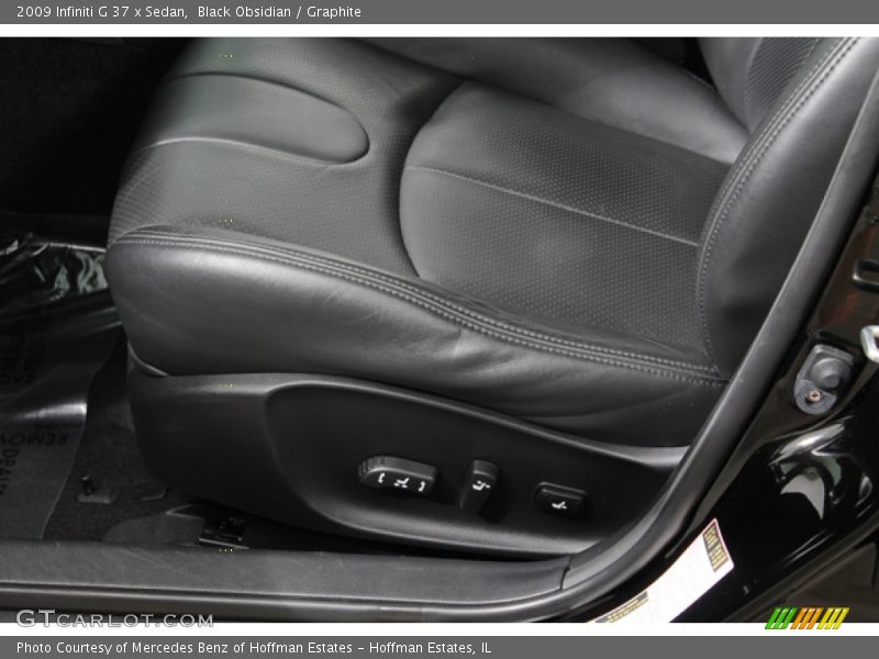 Black Obsidian / Graphite 2009 Infiniti G 37 x Sedan