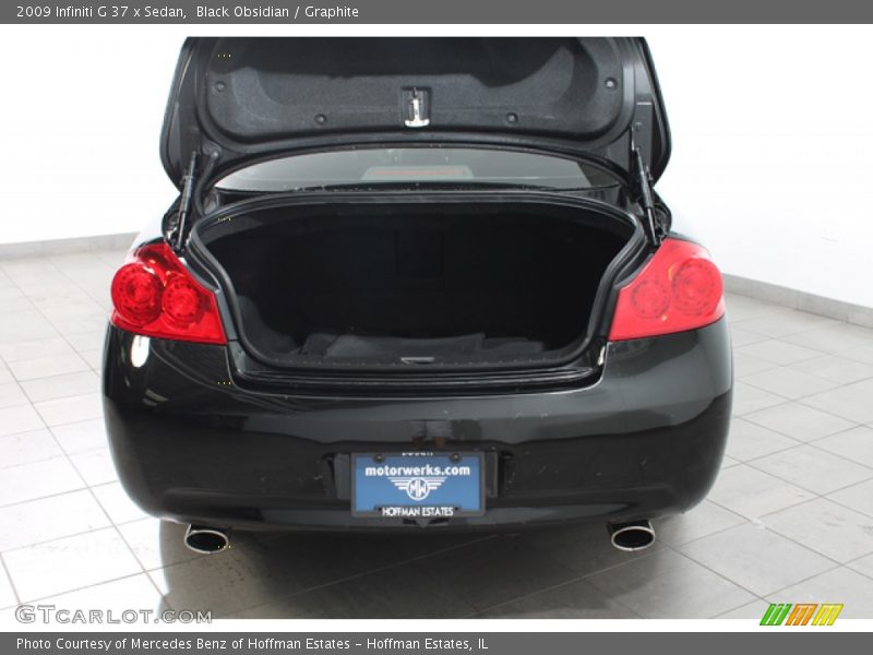 Black Obsidian / Graphite 2009 Infiniti G 37 x Sedan