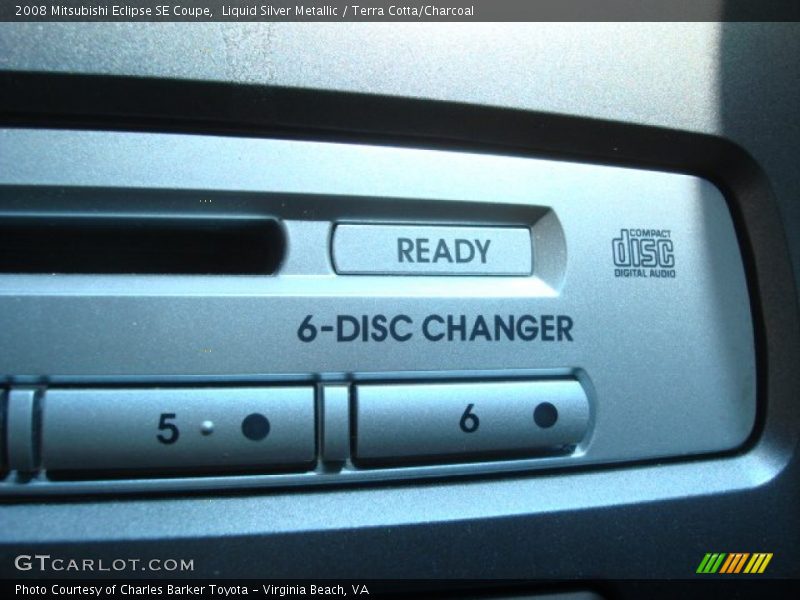 Liquid Silver Metallic / Terra Cotta/Charcoal 2008 Mitsubishi Eclipse SE Coupe