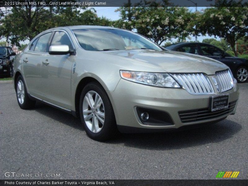 Gold Leaf Metallic / Light Camel 2011 Lincoln MKS FWD