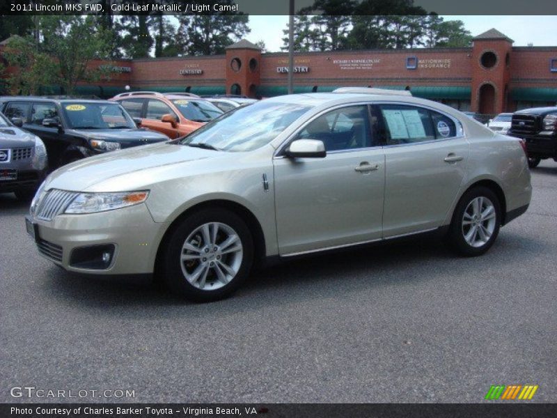 Gold Leaf Metallic / Light Camel 2011 Lincoln MKS FWD