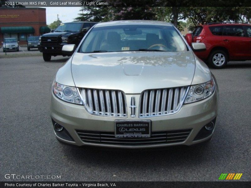 Gold Leaf Metallic / Light Camel 2011 Lincoln MKS FWD