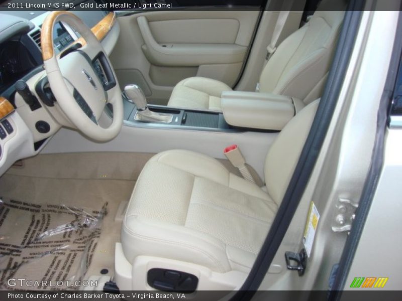 Gold Leaf Metallic / Light Camel 2011 Lincoln MKS FWD