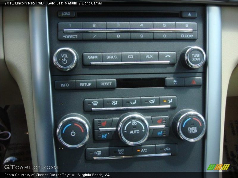 Gold Leaf Metallic / Light Camel 2011 Lincoln MKS FWD