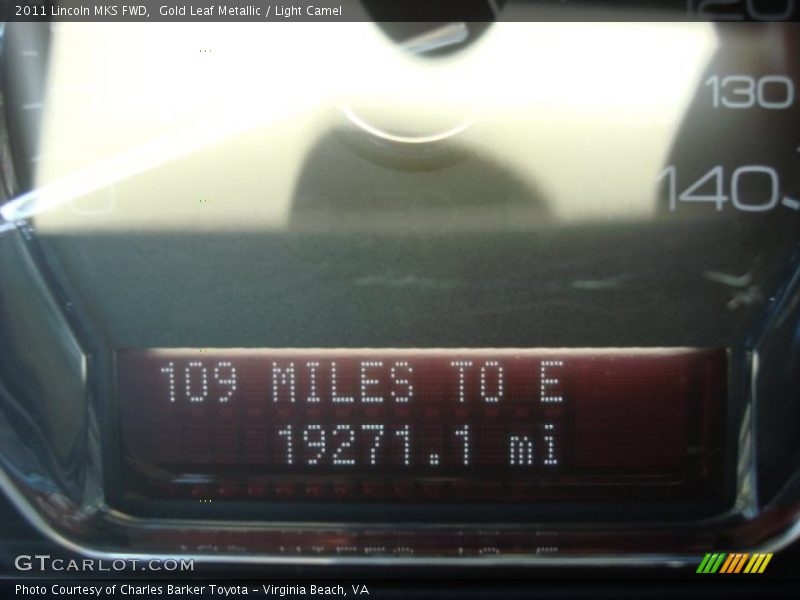 Gold Leaf Metallic / Light Camel 2011 Lincoln MKS FWD