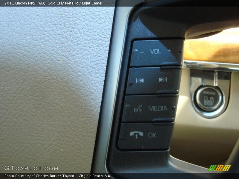 Gold Leaf Metallic / Light Camel 2011 Lincoln MKS FWD