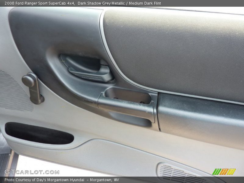 Dark Shadow Grey Metallic / Medium Dark Flint 2008 Ford Ranger Sport SuperCab 4x4