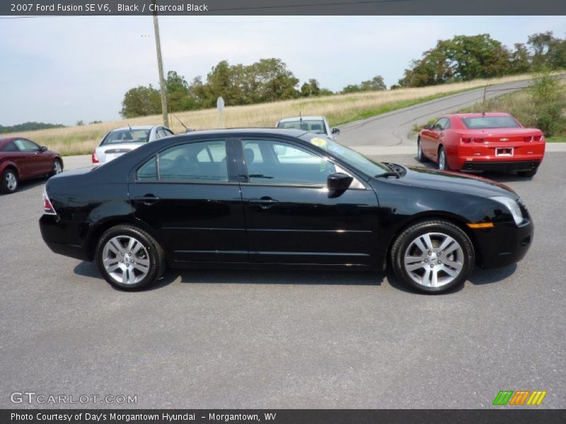 Black / Charcoal Black 2007 Ford Fusion SE V6