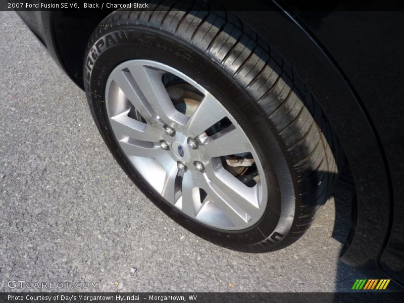 Black / Charcoal Black 2007 Ford Fusion SE V6