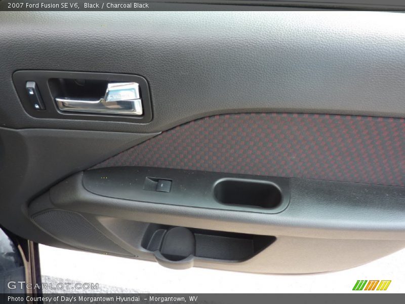 Black / Charcoal Black 2007 Ford Fusion SE V6