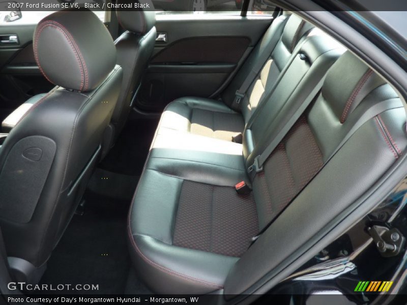 Black / Charcoal Black 2007 Ford Fusion SE V6