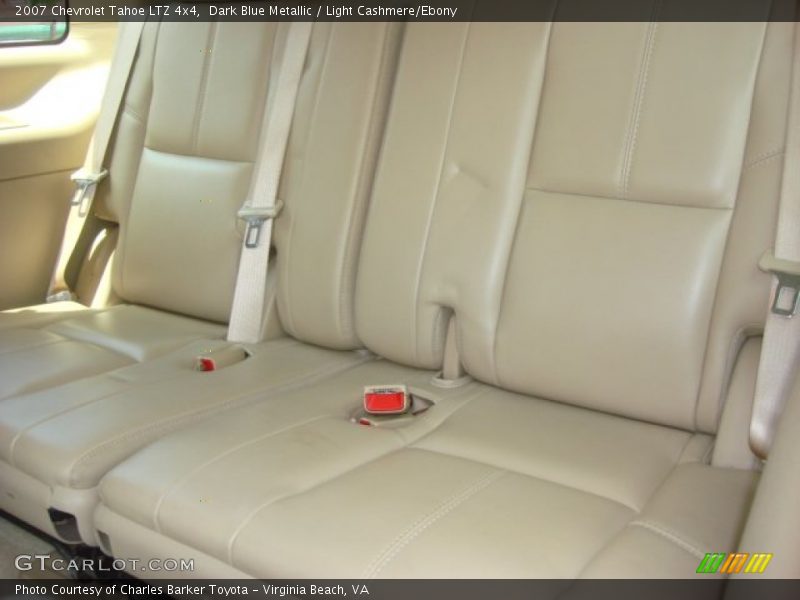 Dark Blue Metallic / Light Cashmere/Ebony 2007 Chevrolet Tahoe LTZ 4x4