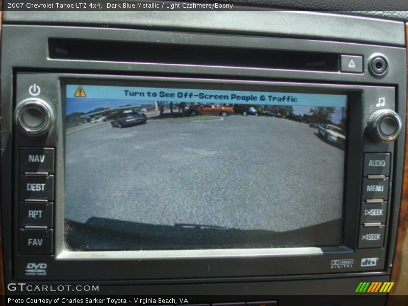 Dark Blue Metallic / Light Cashmere/Ebony 2007 Chevrolet Tahoe LTZ 4x4