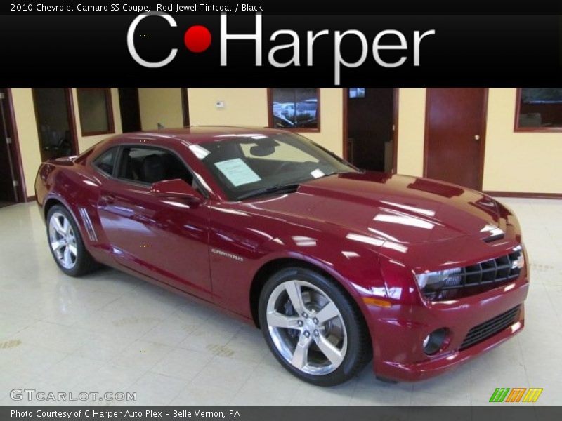 Red Jewel Tintcoat / Black 2010 Chevrolet Camaro SS Coupe