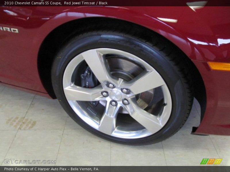 Red Jewel Tintcoat / Black 2010 Chevrolet Camaro SS Coupe