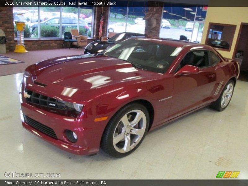 Red Jewel Tintcoat / Black 2010 Chevrolet Camaro SS Coupe