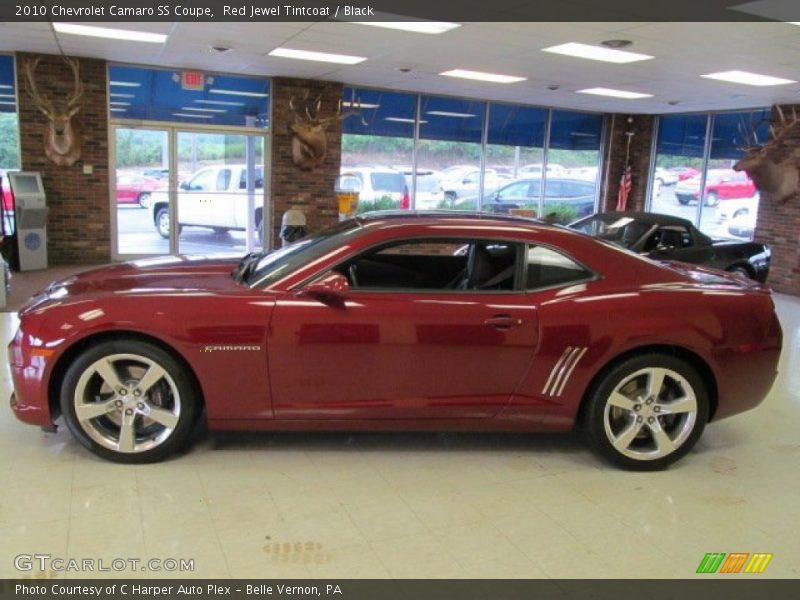 Red Jewel Tintcoat / Black 2010 Chevrolet Camaro SS Coupe