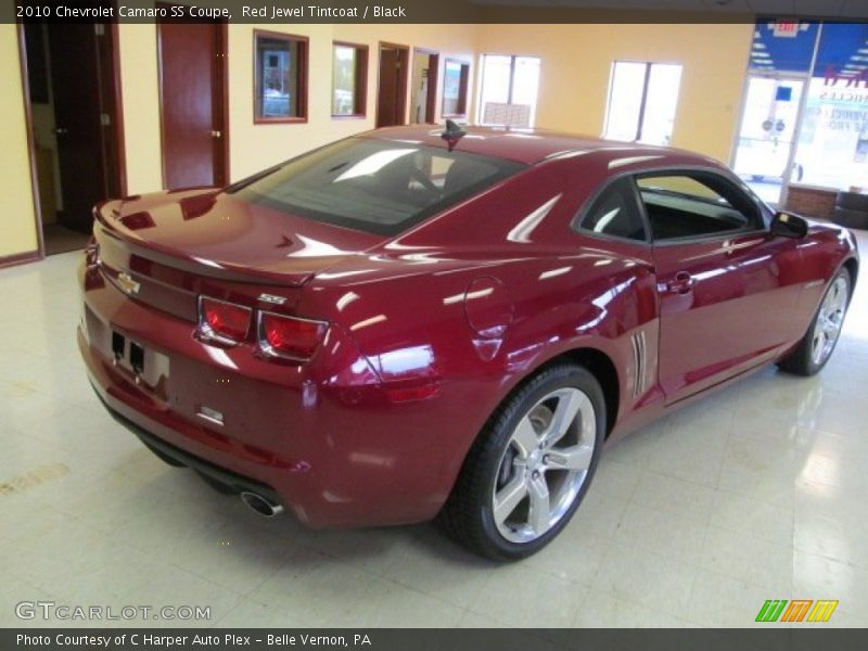 Red Jewel Tintcoat / Black 2010 Chevrolet Camaro SS Coupe