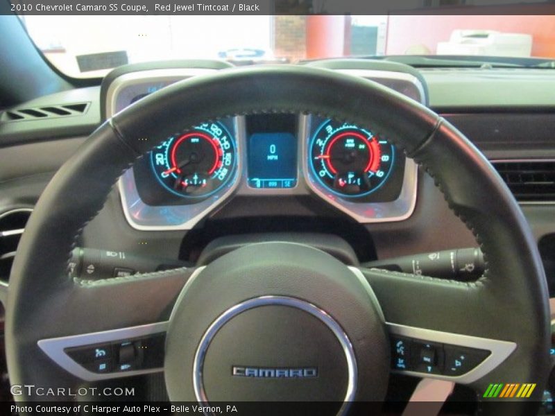 Red Jewel Tintcoat / Black 2010 Chevrolet Camaro SS Coupe