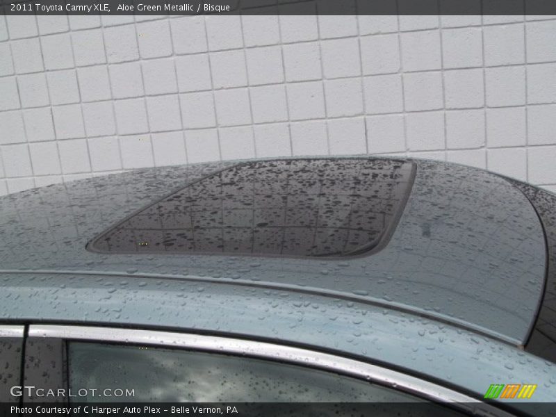 Aloe Green Metallic / Bisque 2011 Toyota Camry XLE