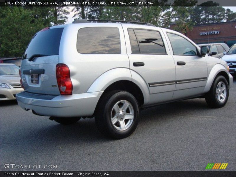 Bright Silver Metallic / Dark Slate Gray/Light Slate Gray 2007 Dodge Durango SLT 4x4