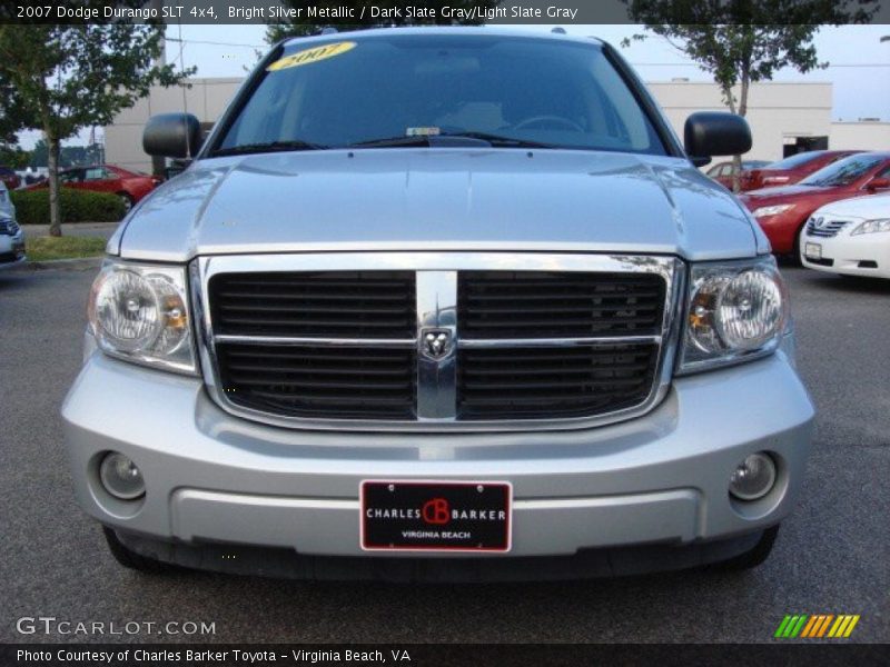 Bright Silver Metallic / Dark Slate Gray/Light Slate Gray 2007 Dodge Durango SLT 4x4