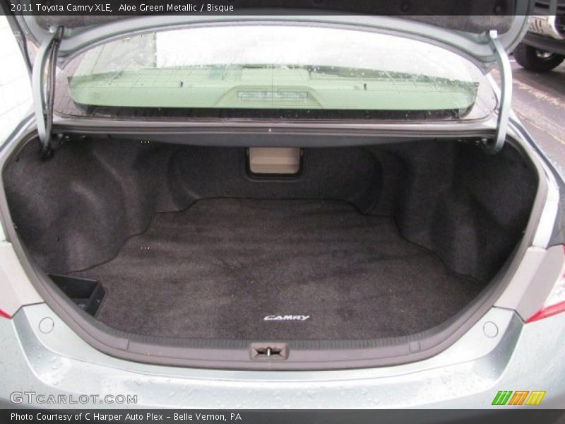 Aloe Green Metallic / Bisque 2011 Toyota Camry XLE