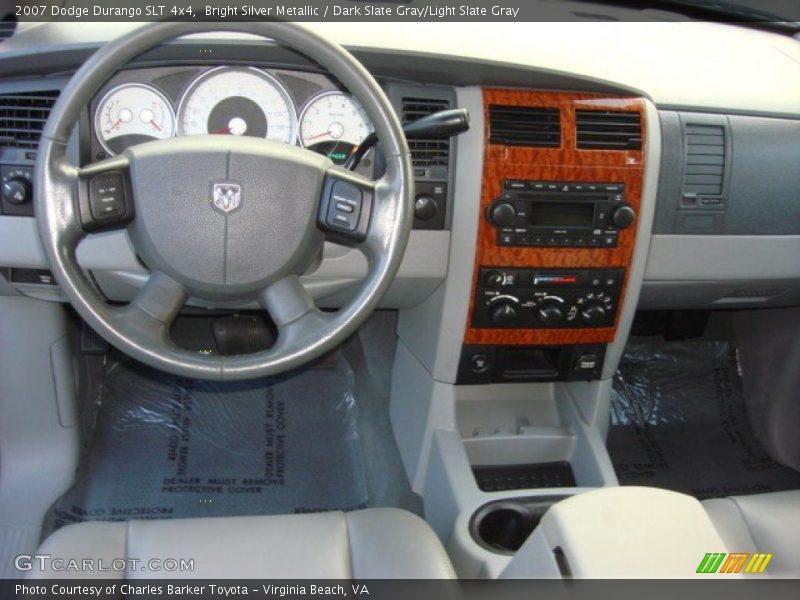 Bright Silver Metallic / Dark Slate Gray/Light Slate Gray 2007 Dodge Durango SLT 4x4