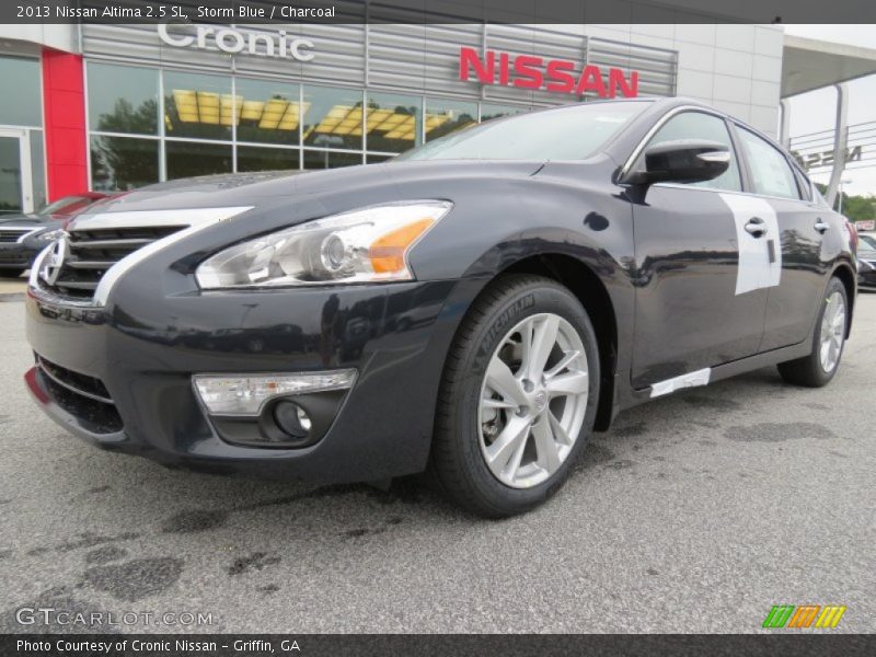 Storm Blue / Charcoal 2013 Nissan Altima 2.5 SL