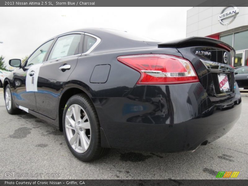 Storm Blue / Charcoal 2013 Nissan Altima 2.5 SL
