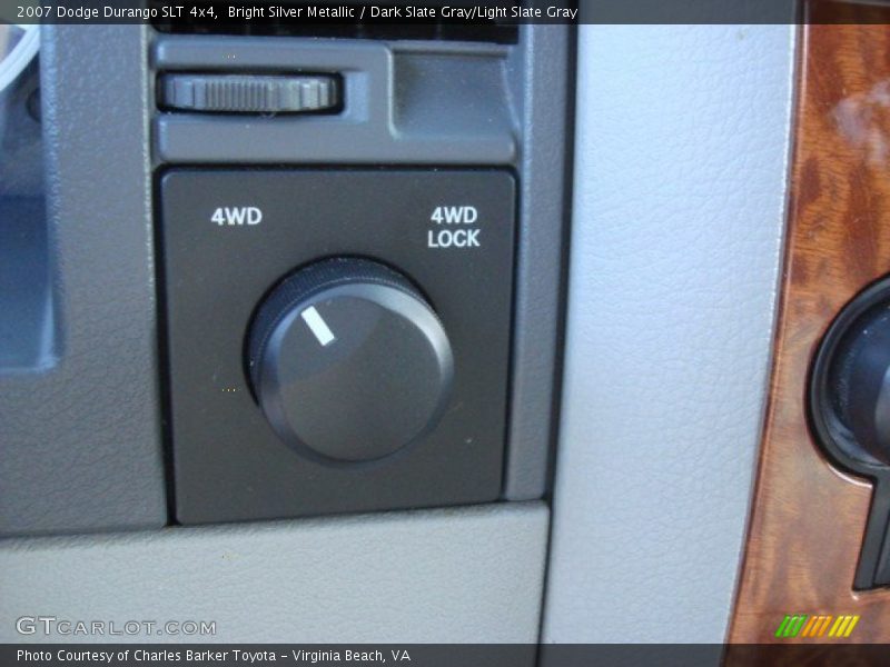 Bright Silver Metallic / Dark Slate Gray/Light Slate Gray 2007 Dodge Durango SLT 4x4