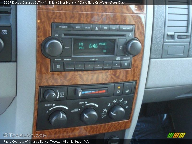 Bright Silver Metallic / Dark Slate Gray/Light Slate Gray 2007 Dodge Durango SLT 4x4