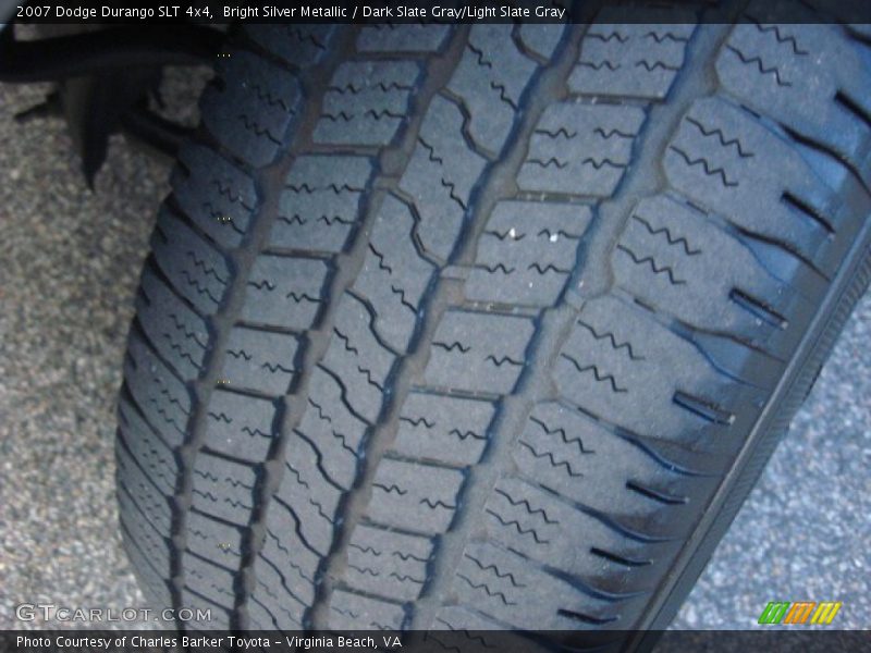 Bright Silver Metallic / Dark Slate Gray/Light Slate Gray 2007 Dodge Durango SLT 4x4