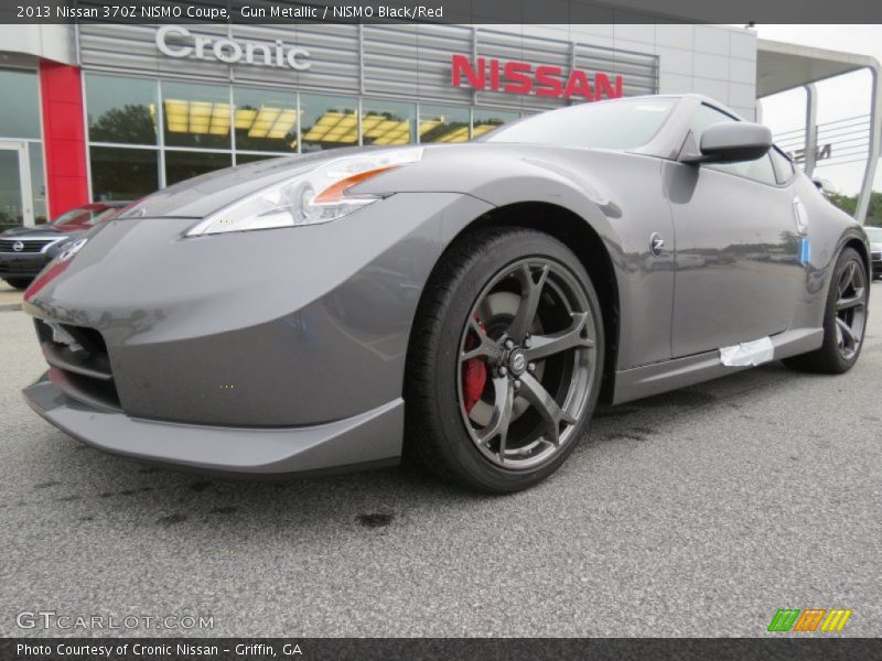 Gun Metallic / NISMO Black/Red 2013 Nissan 370Z NISMO Coupe