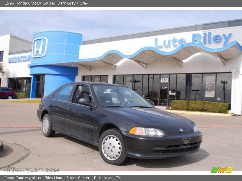 Dark Grey / Grey 1995 Honda Civic LX Coupe