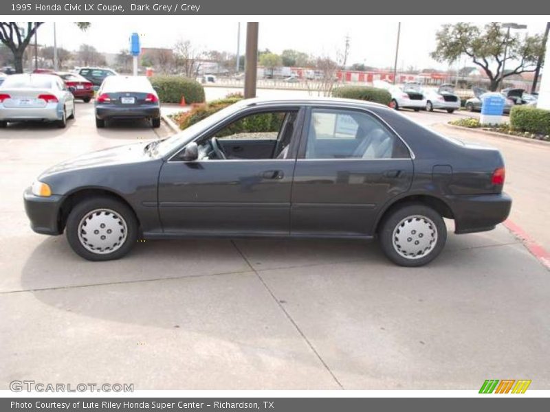 Dark Grey / Grey 1995 Honda Civic LX Coupe