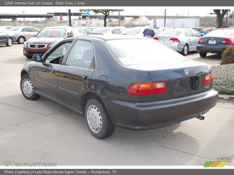 Dark Grey / Grey 1995 Honda Civic LX Coupe