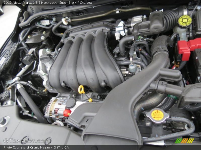  2012 Versa 1.8 S Hatchback Engine - 1.8 Liter DOHC 16-Valve CVTCS 4 Cylinder