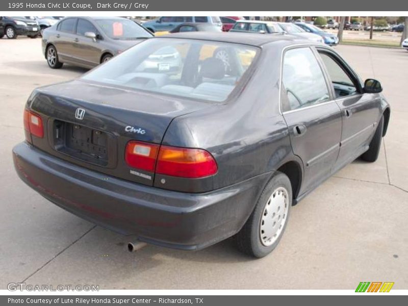 Dark Grey / Grey 1995 Honda Civic LX Coupe