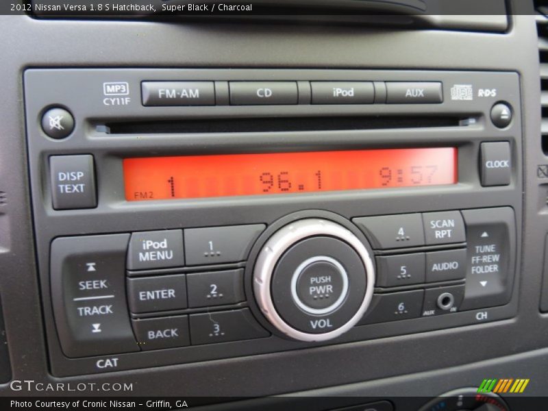 Audio System of 2012 Versa 1.8 S Hatchback