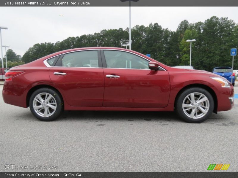  2013 Altima 2.5 SL Cayenne Red