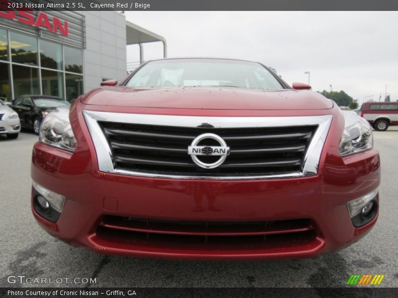 Cayenne Red / Beige 2013 Nissan Altima 2.5 SL