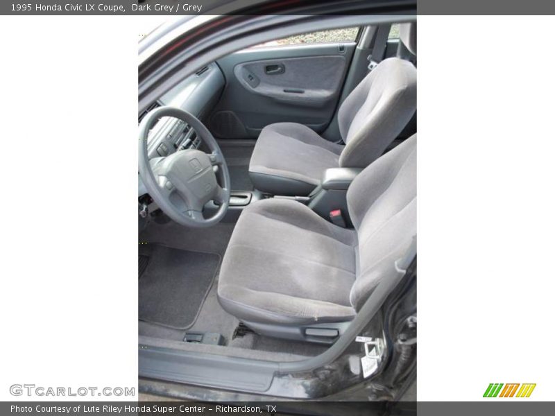 Dark Grey / Grey 1995 Honda Civic LX Coupe