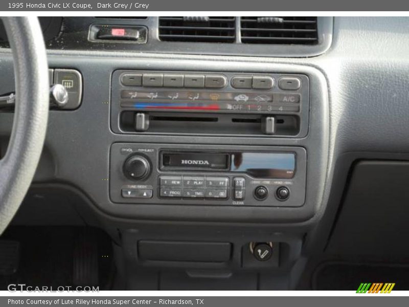 Dark Grey / Grey 1995 Honda Civic LX Coupe