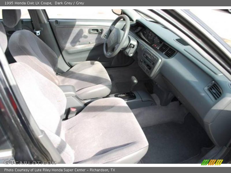 Dark Grey / Grey 1995 Honda Civic LX Coupe